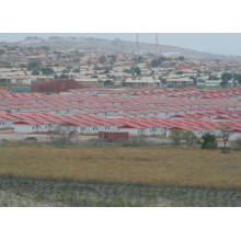 Aço pré-fabricado rápido montar casa de refugiados